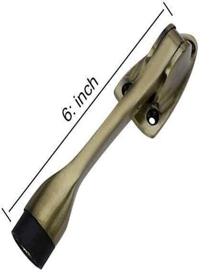 BHAVIKA DECOR Heavy-Duty Door Lock Set - Main Door Lock Handle Set, Brass Lock Body Latch/kundi/chitakni/Chitkini (Maharaja - Brass Antique) - Image 3